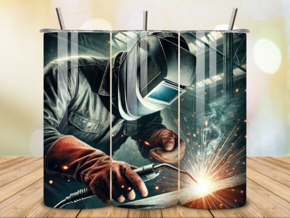 Download Welding 20Oz Tumbler Wrap Sublimation V4 - Premium Resources